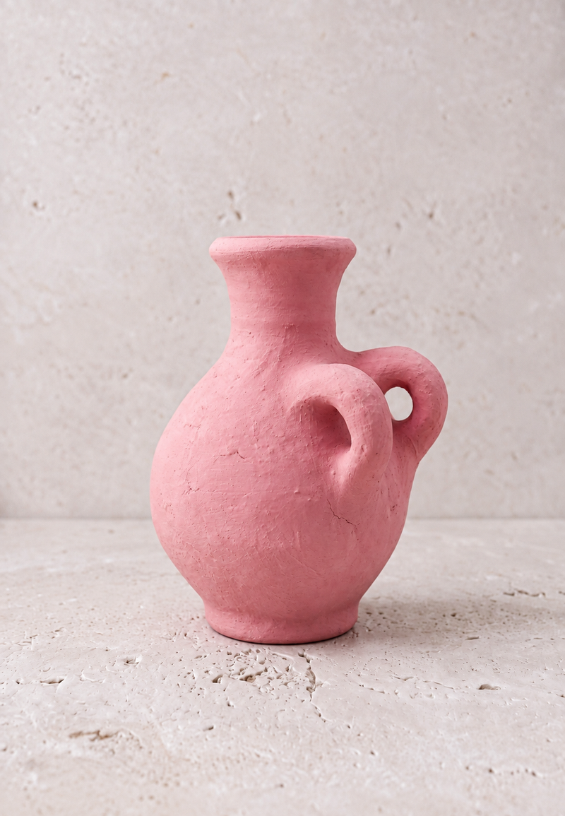 Coral Pink Vase